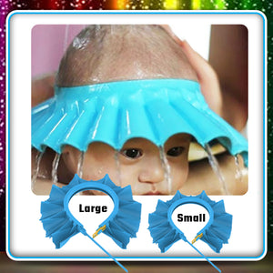SoapShield Adjustable Baby Shower Cap